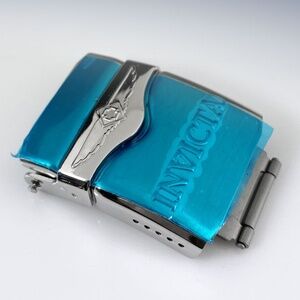 Genuine INVICTA Stainless Steel 26mm Watch Band Tri-Fold Buckle CLASP w Safety